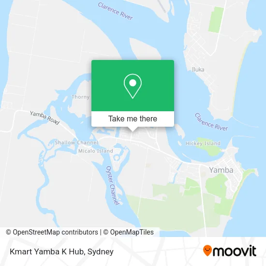 Kmart Yamba K Hub map