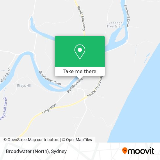 Broadwater (North) map