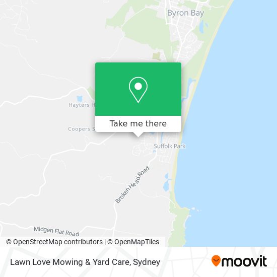 Lawn Love Mowing & Yard Care map