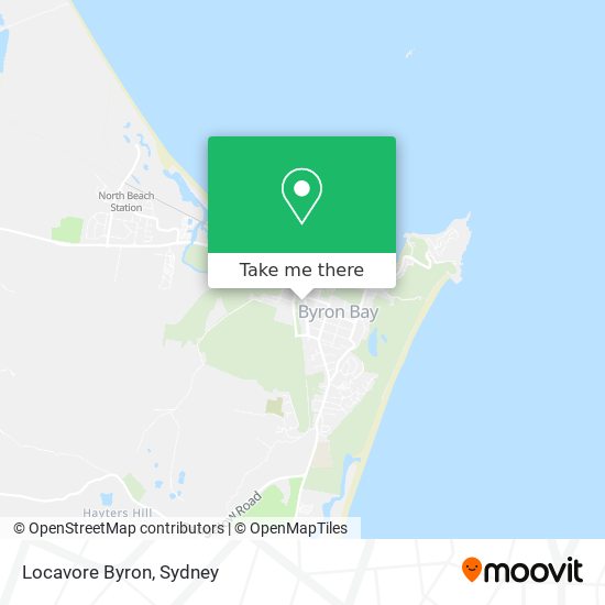 Locavore Byron map