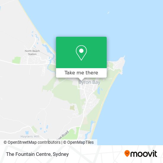 The Fountain Centre map