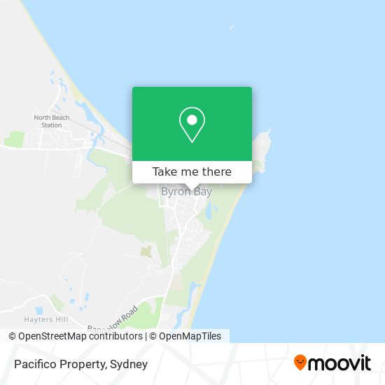 Pacifico Property map
