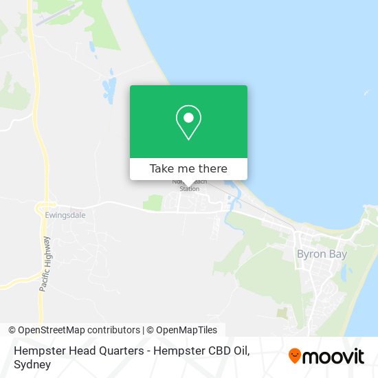 Hempster Head Quarters - Hempster CBD Oil map