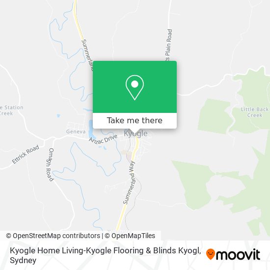 Kyogle Home Living-Kyogle Flooring & Blinds Kyogl map