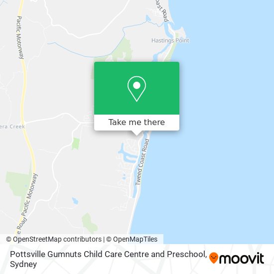 Pottsville Gumnuts Child Care Centre and Preschool map