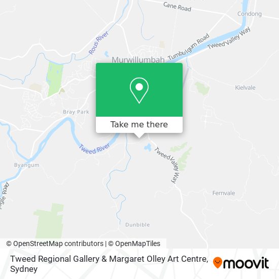 Tweed Regional Gallery & Margaret Olley Art Centre map