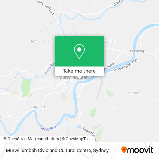 Murwillumbah Civic and Cultural Centre map