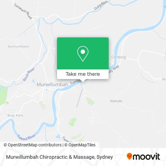 Mapa Murwillumbah Chiropractic & Massage