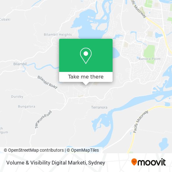 Volume & Visibility Digital Marketi map