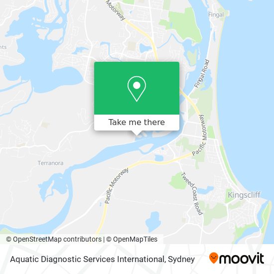 Mapa Aquatic Diagnostic Services International