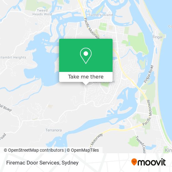 Firemac Door Services map