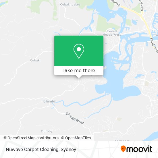 Nuwave Carpet Cleaning map