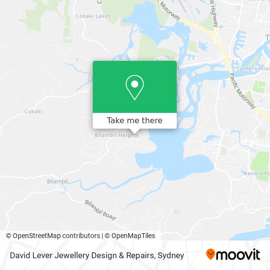 Mapa David Lever Jewellery Design & Repairs