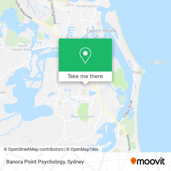 Banora Point Psychology map