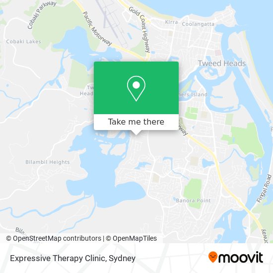 Expressive Therapy Clinic map