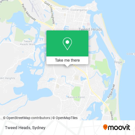 Tweed Heads map