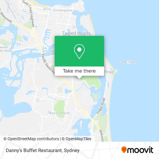 Danny's Buffet Restaurant map