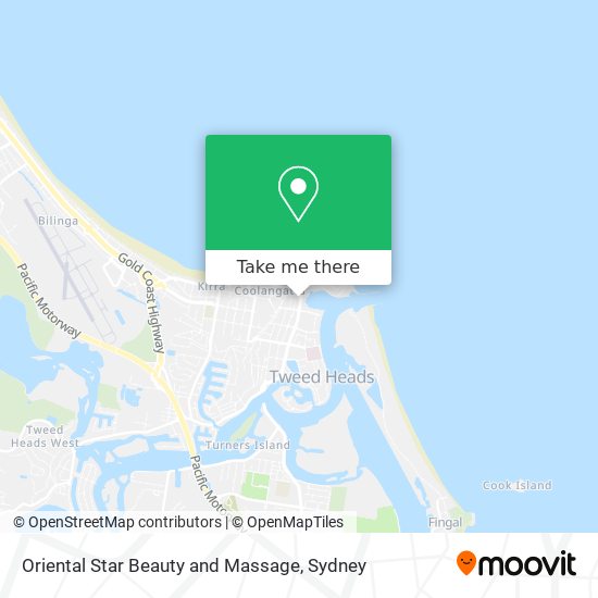 Oriental Star Beauty and Massage map