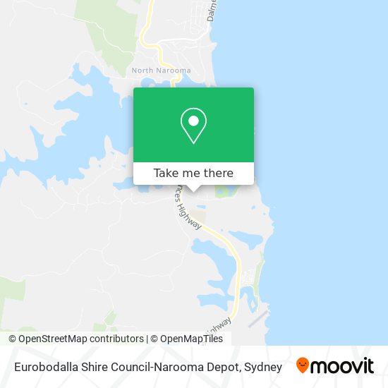 Eurobodalla Shire Council-Narooma Depot map