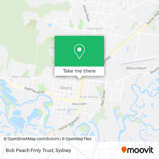 Bob Peach Fmly Trust map