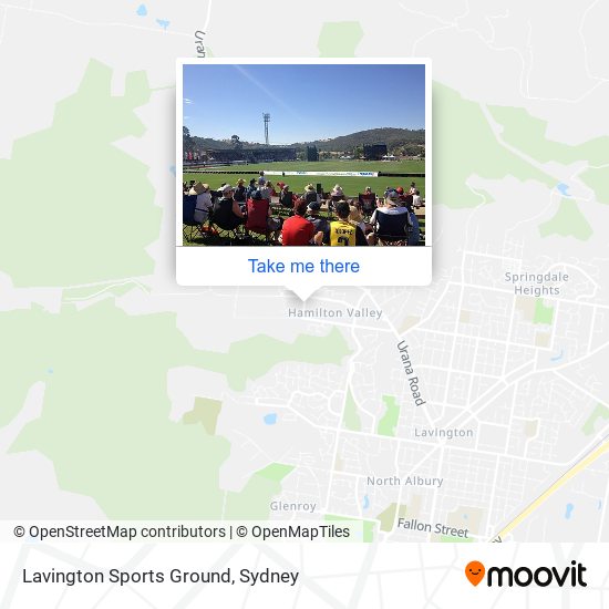 Lavington Sports Ground map