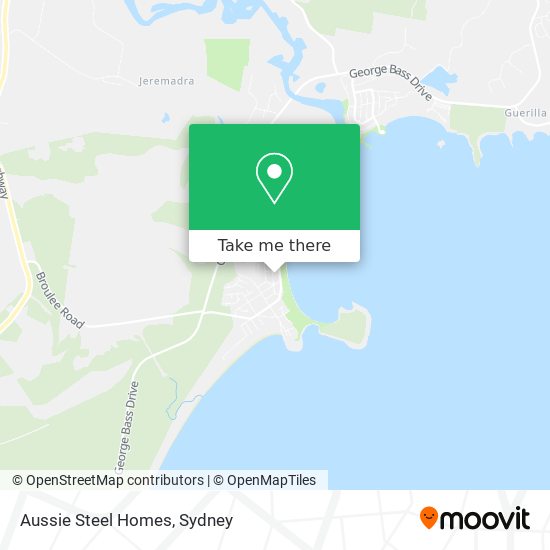 Aussie Steel Homes map