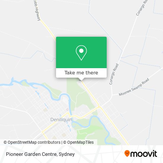 Pioneer Garden Centre map
