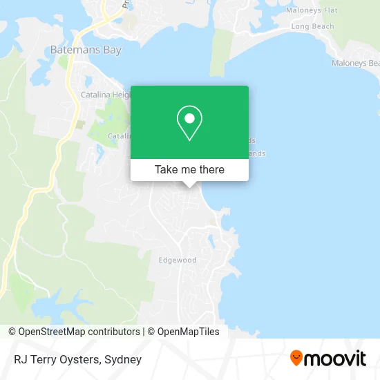 Mapa RJ Terry Oysters