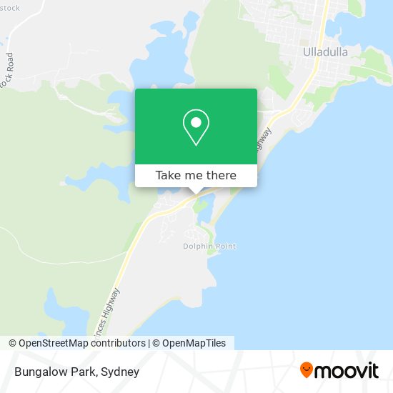 Bungalow Park map