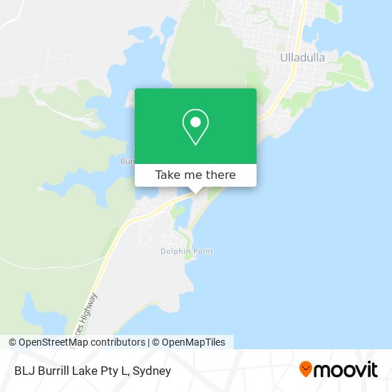 BLJ Burrill Lake Pty L map