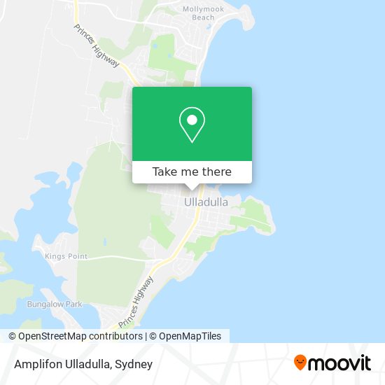 Mapa Amplifon Ulladulla