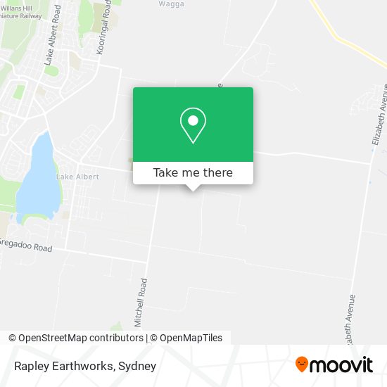 Rapley Earthworks map