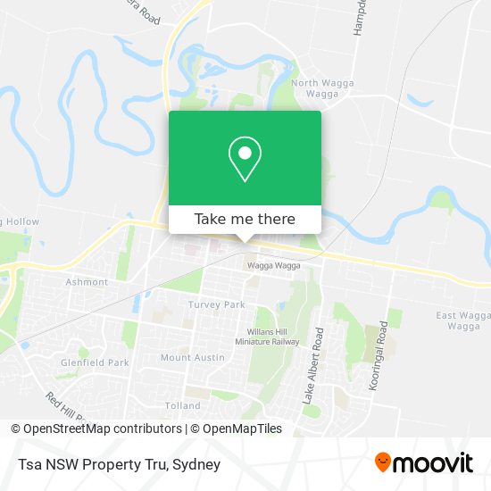 Tsa NSW Property Tru map