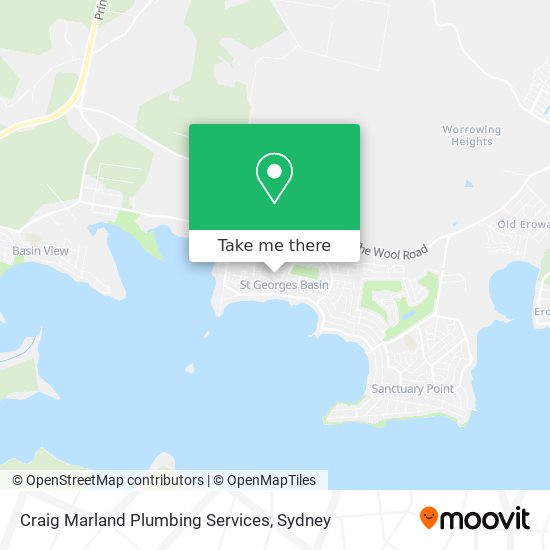 Mapa Craig Marland Plumbing Services