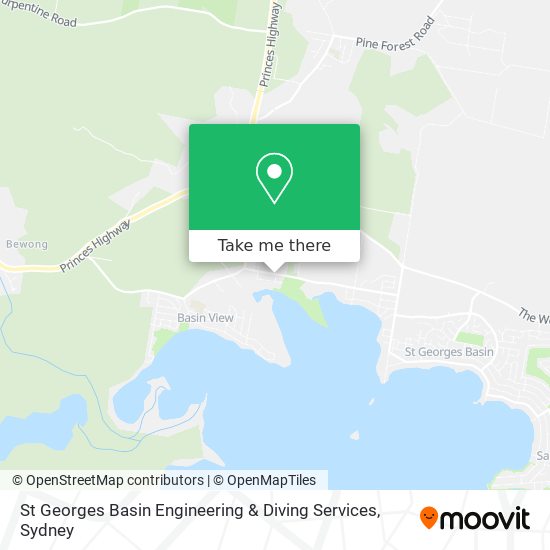 St Georges Basin Engineering & Diving Services map