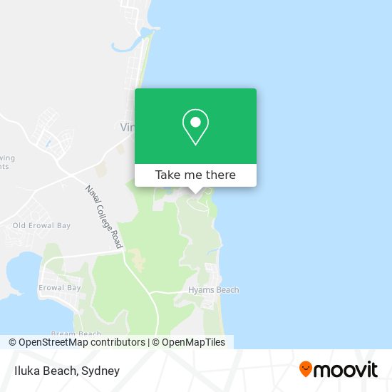 Iluka Beach map