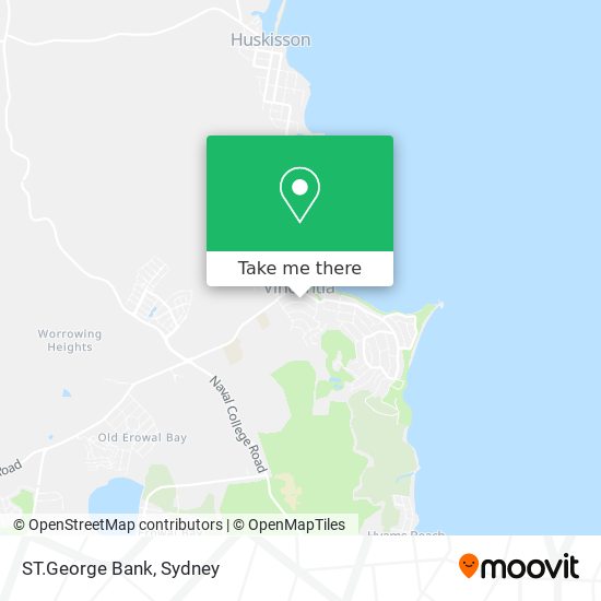 ST.George Bank map
