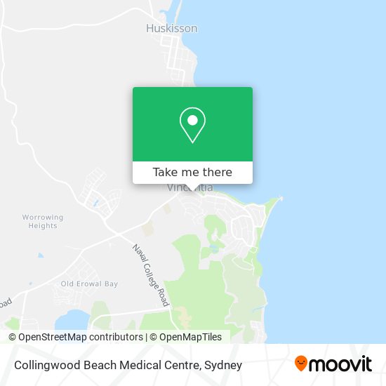 Collingwood Beach Medical Centre map