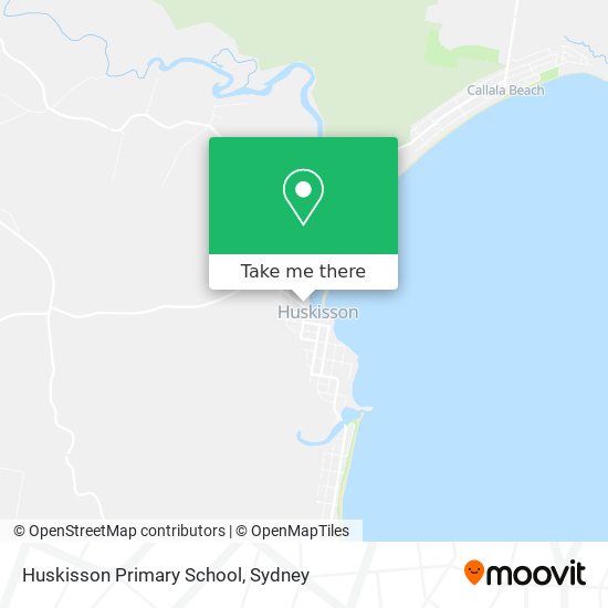 Huskisson Primary School map