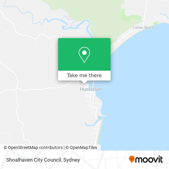 Shoalhaven City Council map