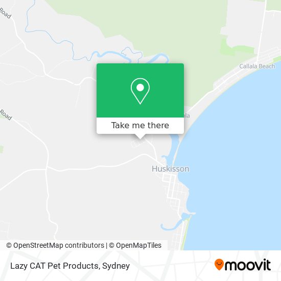 Lazy CAT Pet Products map