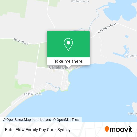 Ebb - Flow Family Day Care map