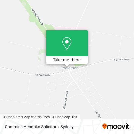 Commins Hendriks Solicitors map