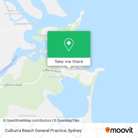 Mapa Culburra Beach General Practice