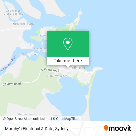 Murphy's Electrical & Data map
