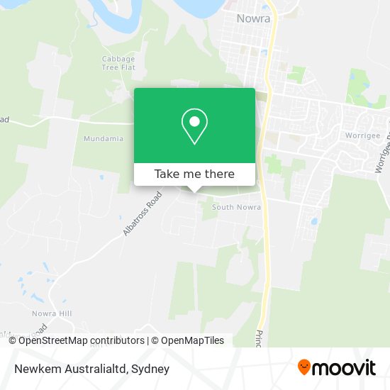 Newkem Australialtd map