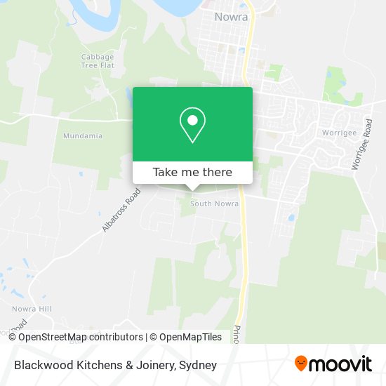 Blackwood Kitchens & Joinery map