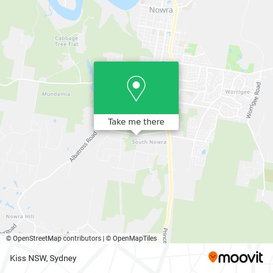 Kiss NSW map