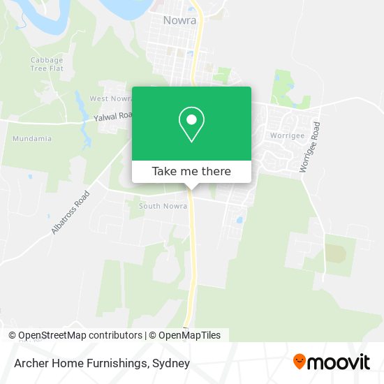 Mapa Archer Home Furnishings