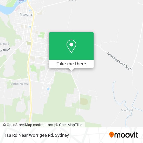 Isa Rd Near Worrigee Rd map